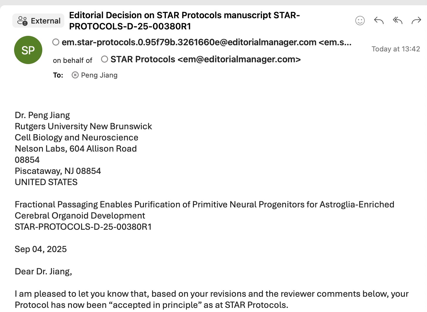 Star protocol